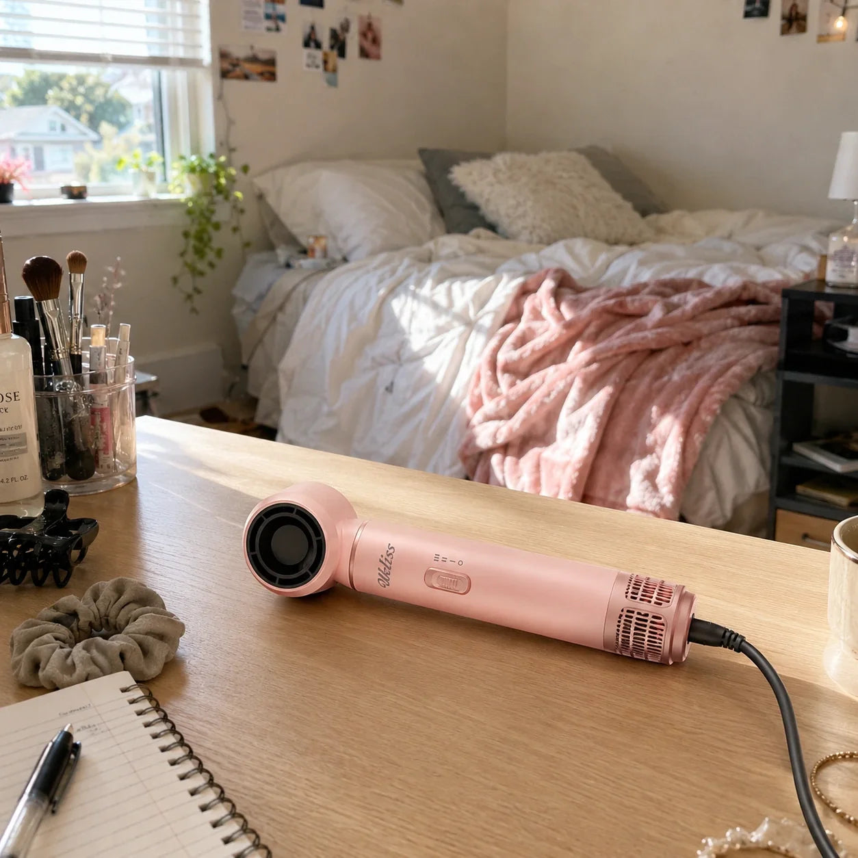 How to Refresh Second-Day Hair with a Styling Tool