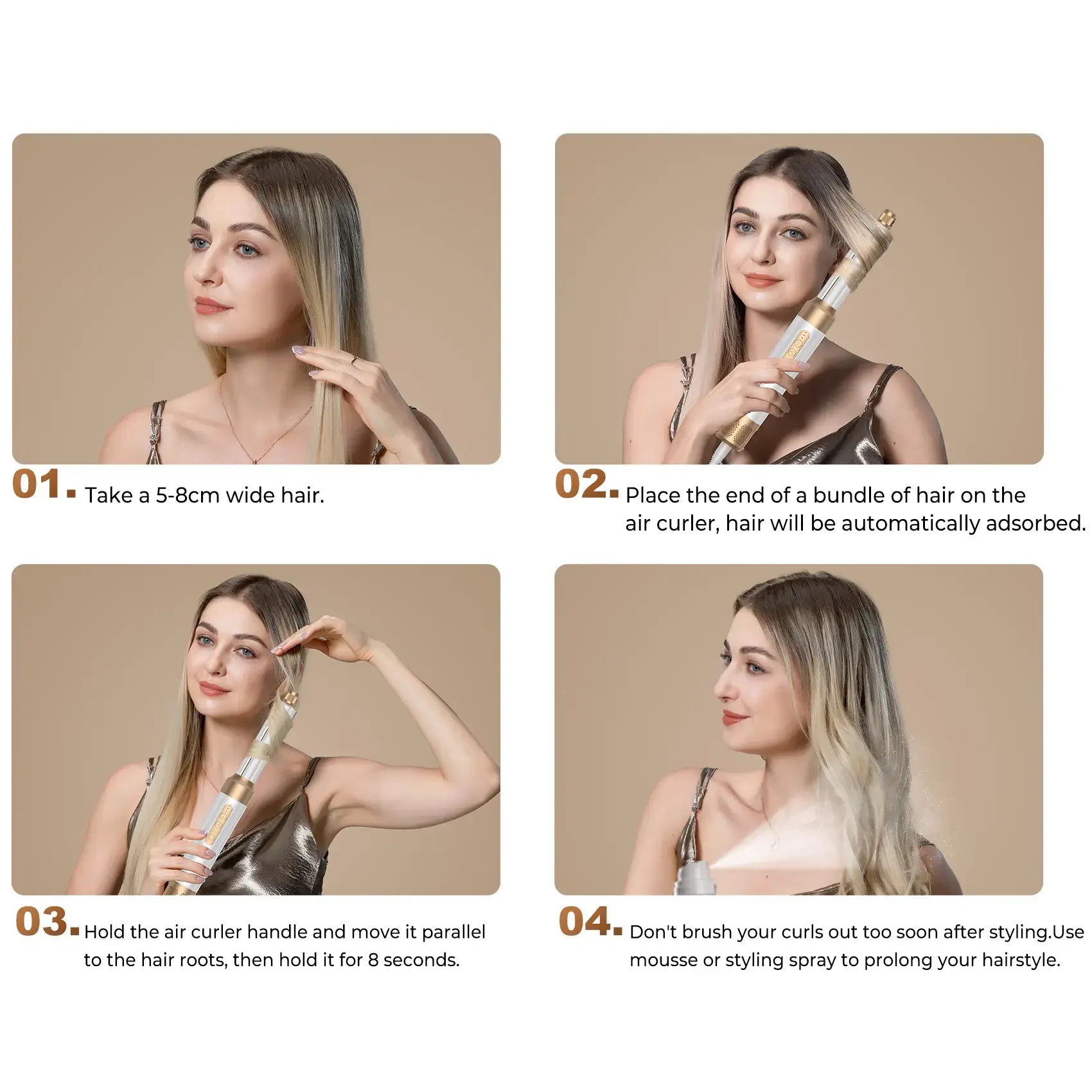 Ukliss 7 en 1 Coiffeur
