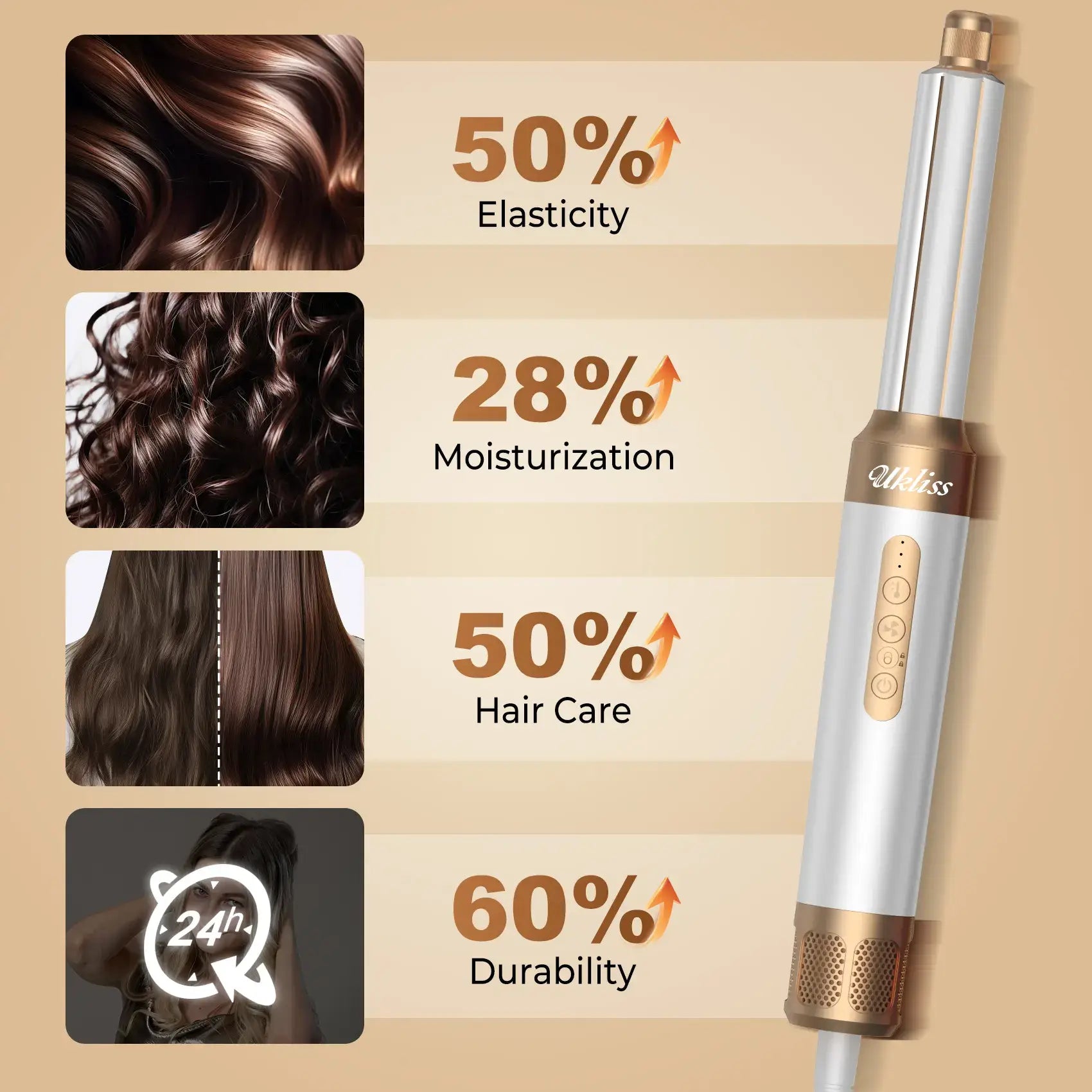 Ukliss 7 en 1 Coiffeur